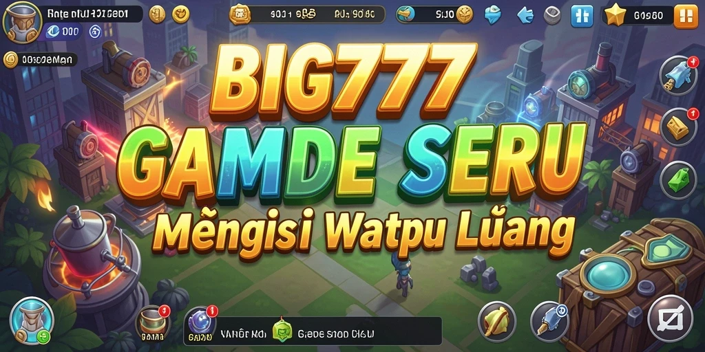 Tampilan gameplay BIG777 yang menarik dan penuh warna.