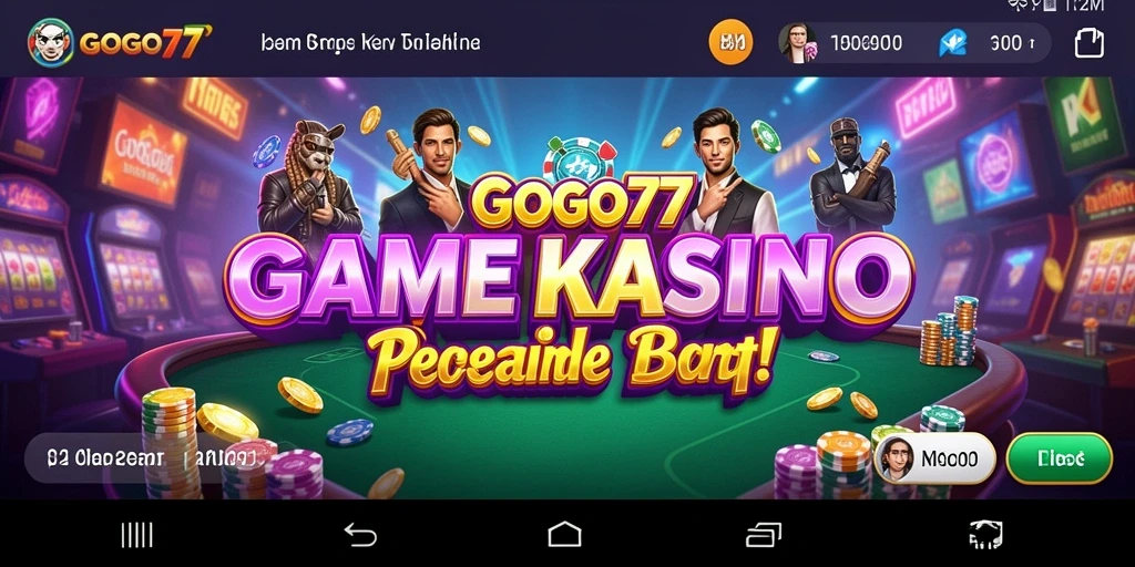 Gameplay menarik GOGO77 dengan grafis kasino yang memukau.