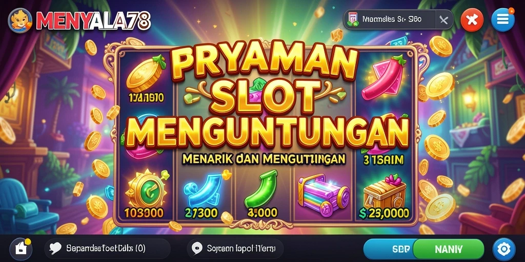 Tangkapan layar gameplay MENYALA78 menampilkan keseruan bermain slot.