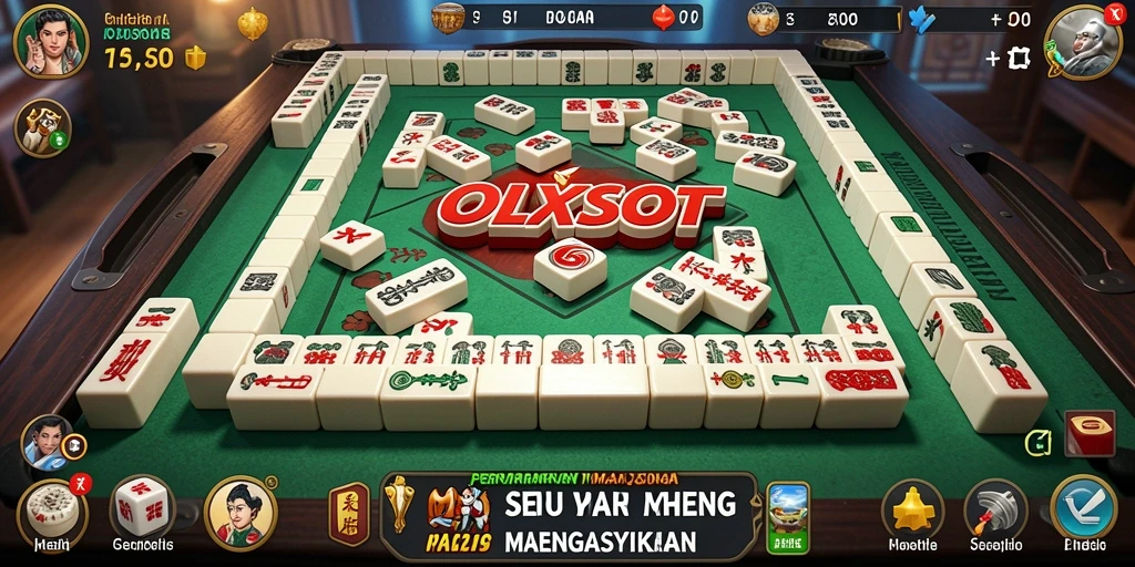 Tampilan menarik dari gameplay OLXSLOT Mahjong yang seru.