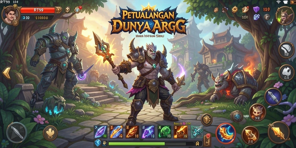 Tampilan menakjubkan dari gameplay ARPG yang mengasyikkan.