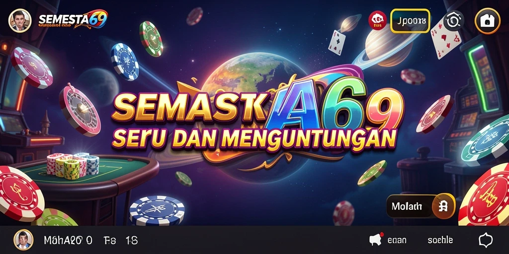 Tangkapan layar SEMESTA69 menampilkan suasana permainan kasino yang seru.