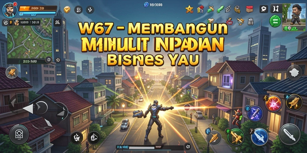 Gambaran aksi gameplay Tycoon yang menggembirakan dan interaktif.
